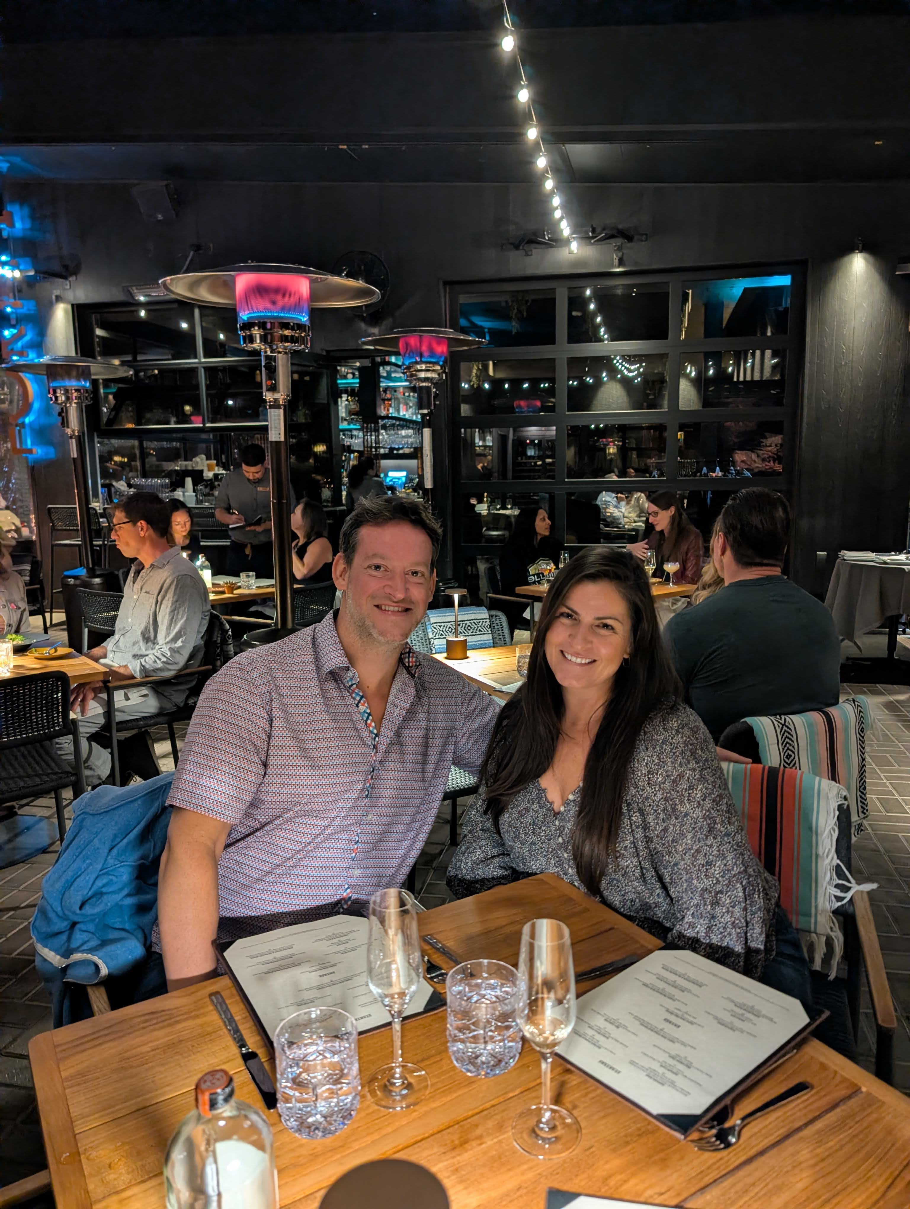 Romantic dinner at Forty1 with stunning sunset views